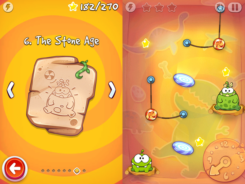Illustration for article titled The New Cut the Rope Transcends the Laws of Time and Space